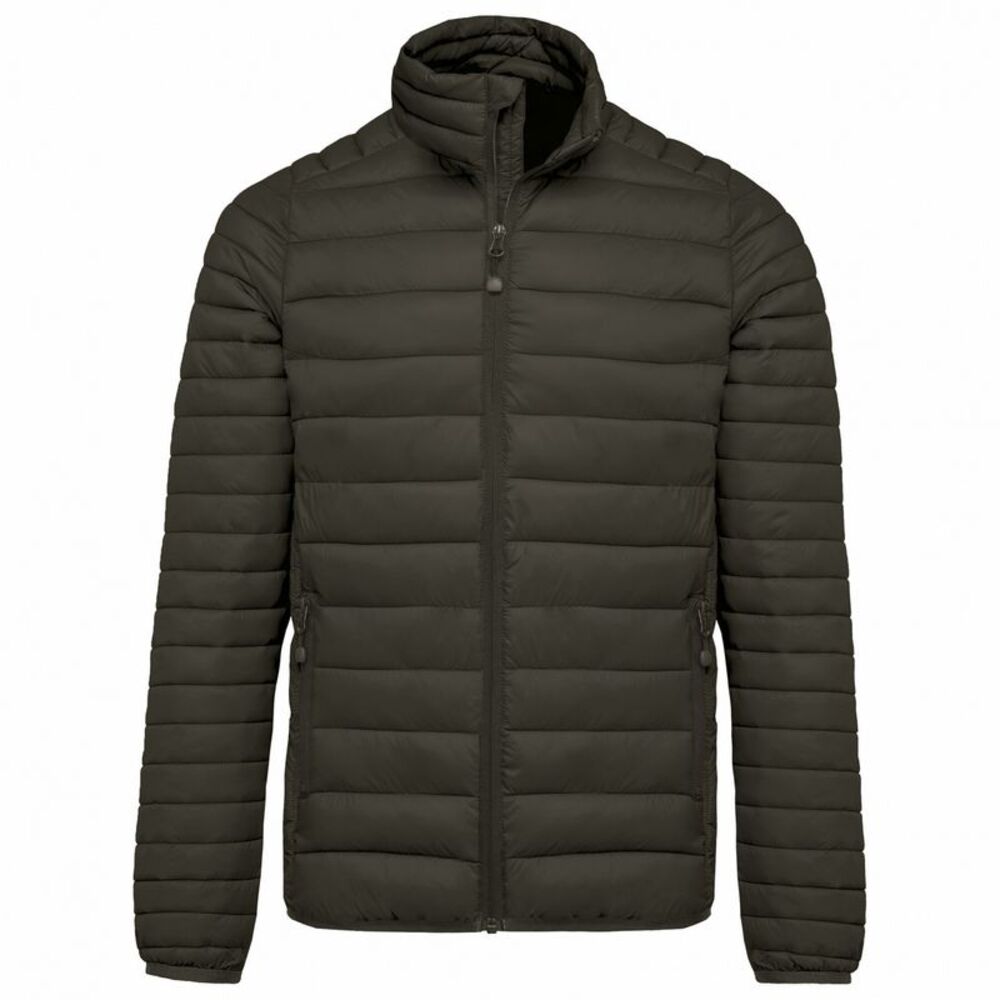 Kariban Mens Lightweight Padded Jacket / Dark Khaki